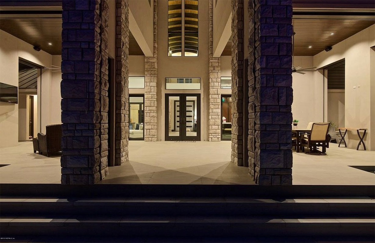 stone veneer project