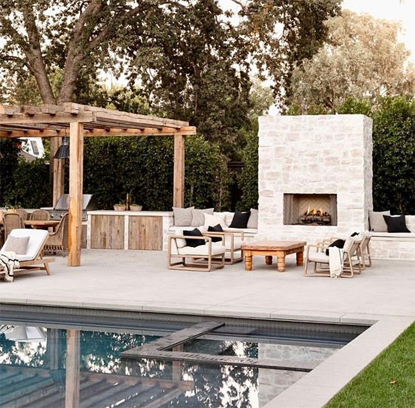 outdoor fireplaces
