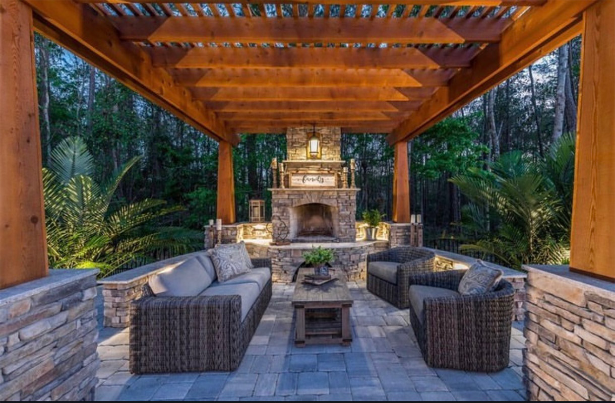 outdoor fireplaces