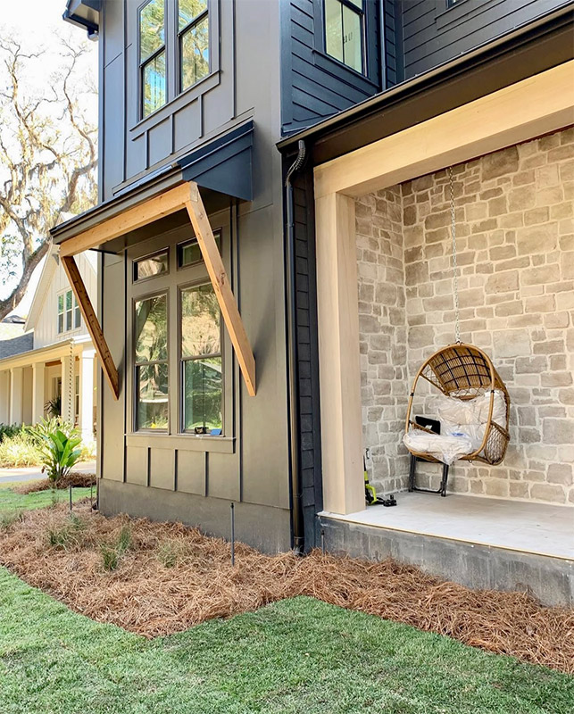 stone veneer project