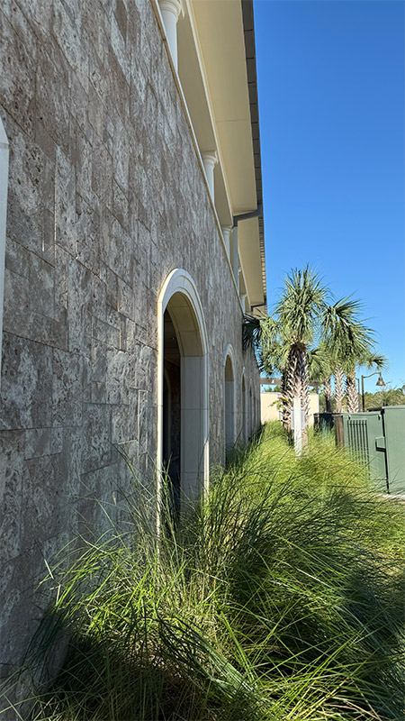 stone veneer project