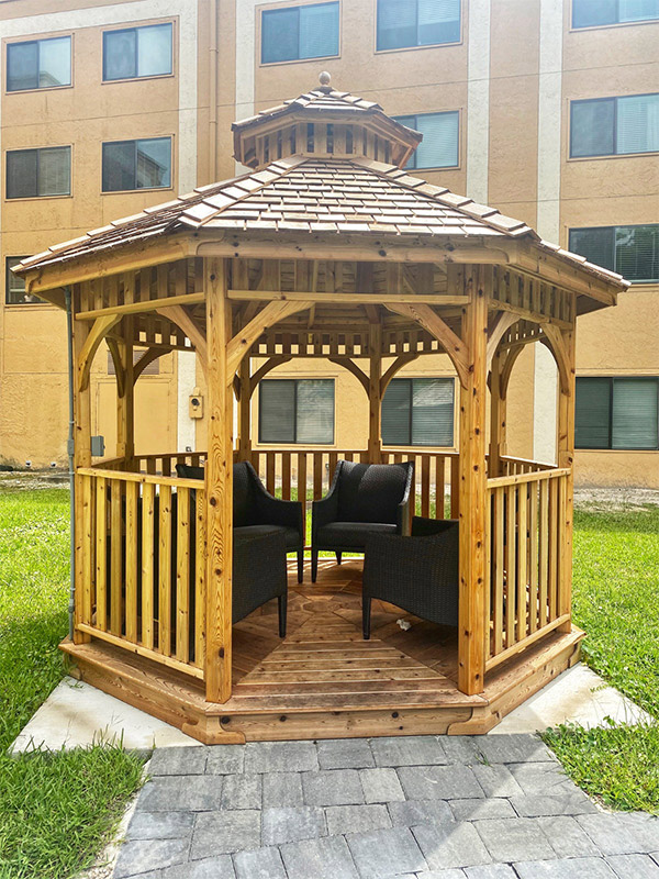 outdoor pergola