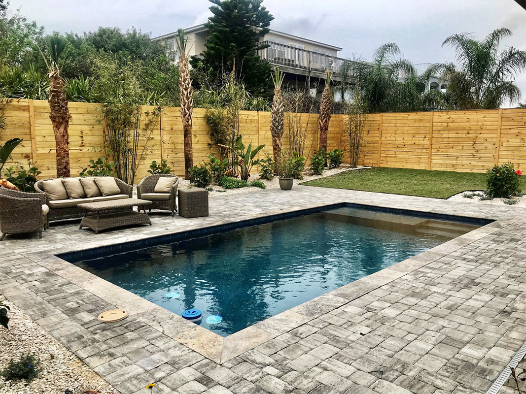 pool deck project