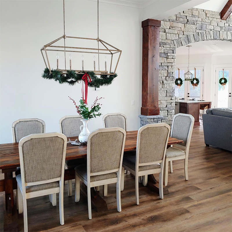 stone veneer project