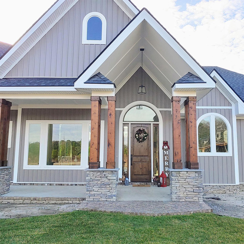 stone veneer project