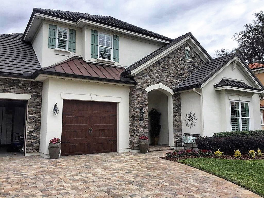 stone veneer project