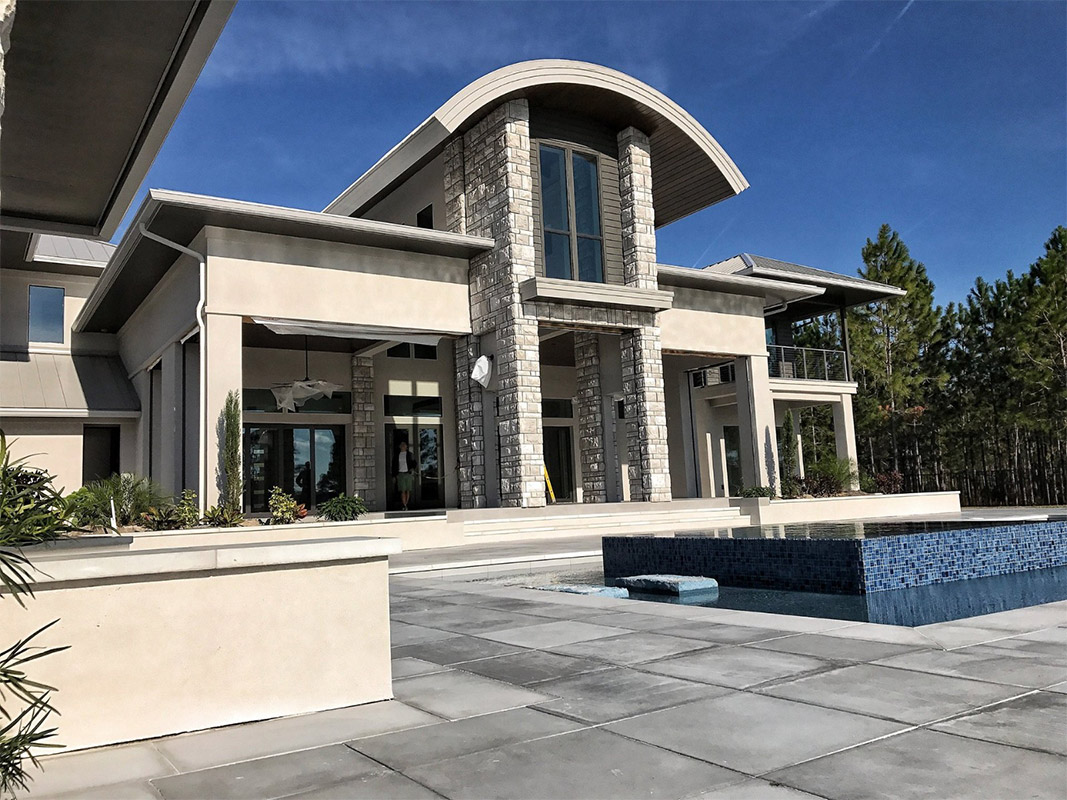 stone veneer project