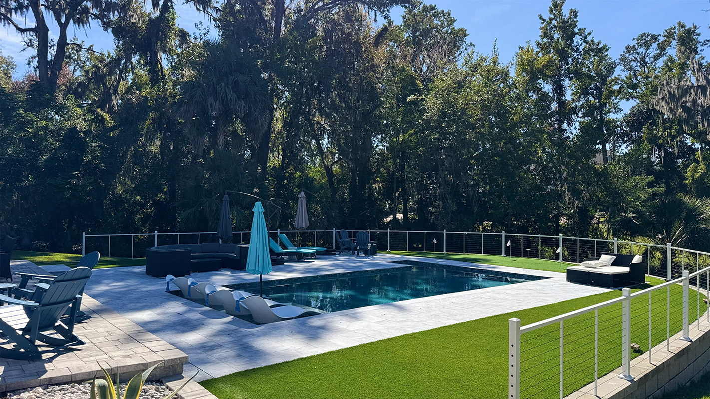 pool deck project